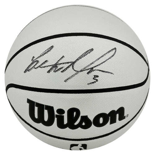 Ben Wallace Signed Wilson Platinum  Full Size NBA Basketball