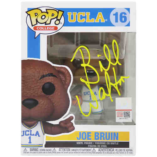 Bill Walton Signed UCLA 'Joe Bruin' NCAA Mascot Funko Pop Doll #16