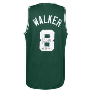 Antoine Walker Signed Green Custom Basketball Jersey w/3x All Star