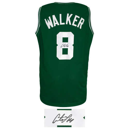Antoine Walker Signed Green Custom Jersey - Image 2