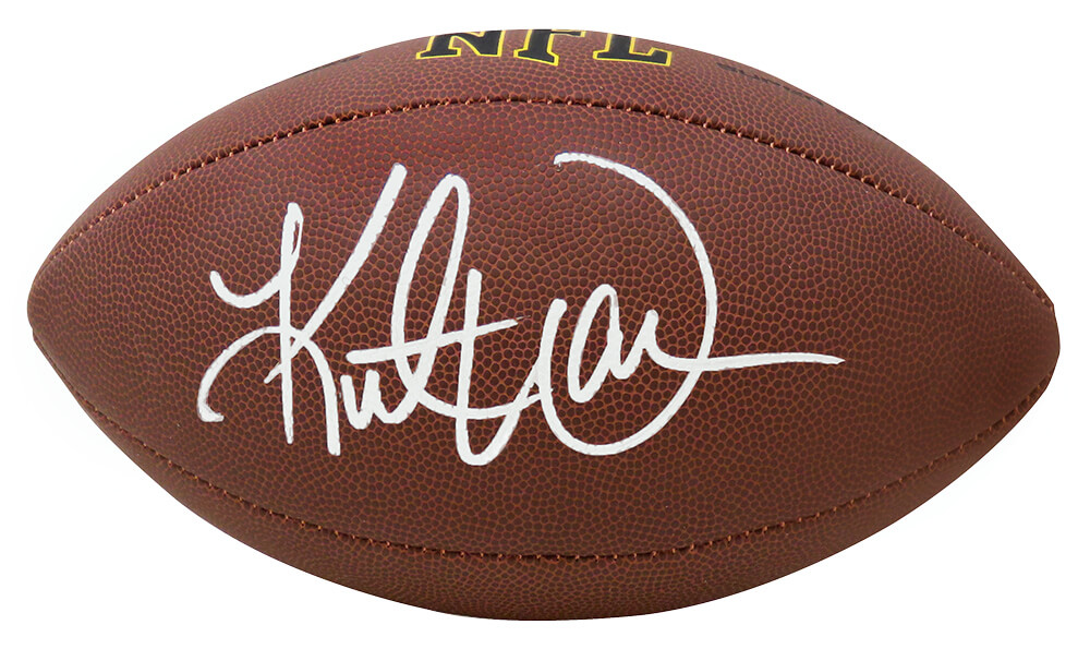 Kurt Warner Autographed Full Size Football –