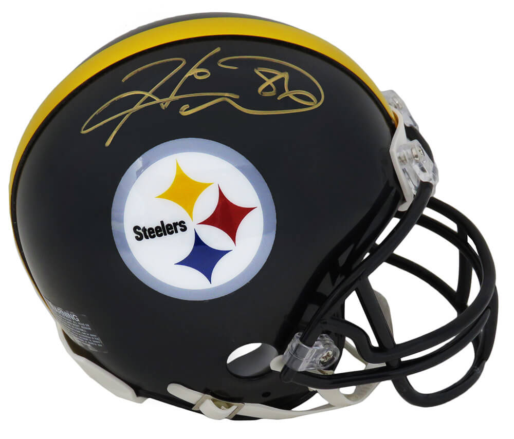 hines ward signed mini helmet