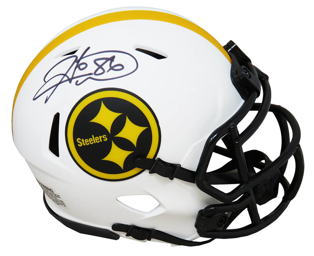 hines ward signed helmet