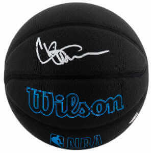 Chris Webber Signed Wilson Forge Plus Black Full Size NBA Basketball - (Fanatics)