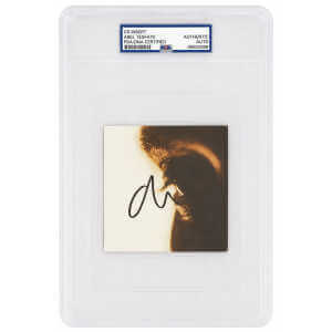 The Weeknd (Abel Tesfaye) Signed 5x5 CD Insert - (PSA/DNA Encapsulated)