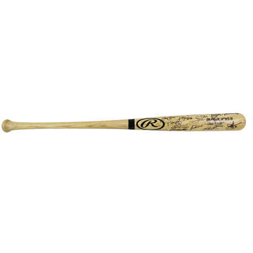 2005 Chicago White Sox Team Signed Rawlings Pro Blonde Baseball Bat (18 Signatures)