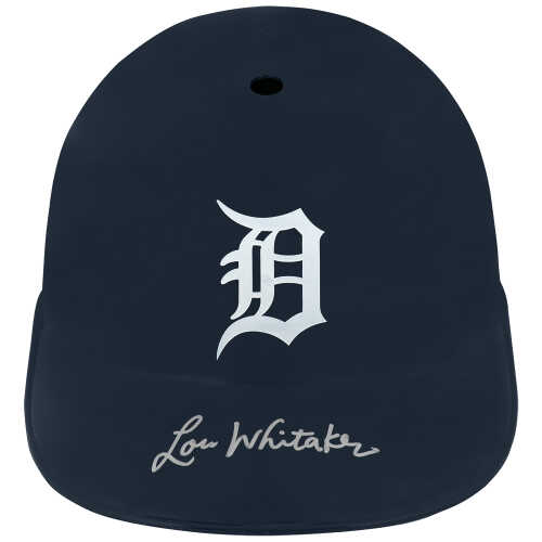 Lou Whitaker Signed Detroit Tigers Souvenir Replica Batting Helmet