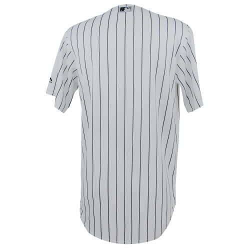 2005 Chicago White Sox Team Signed Chicago White Sox White Pinstripe Majestic Replica Baseball Jersey (18 Signatures) - Image 2