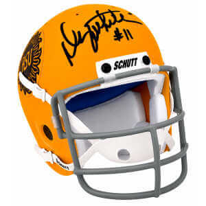 Danny White Signed Arizona State Sun Devils Throwback Schutt Mini Helmet