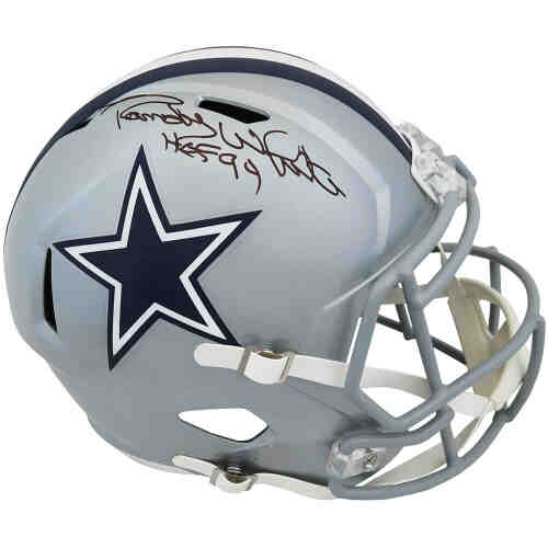 Randy White Signed Dallas Cowboys Riddell Full Size Speed Replica Helmet w/HOF'94