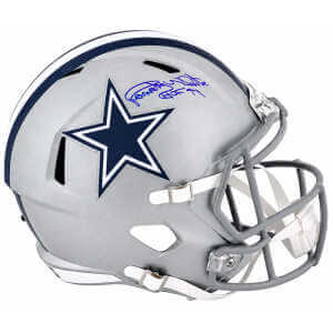 Randy White Signed Cowboys Riddell Full Size Speed Replica Helmet w/HOF'94