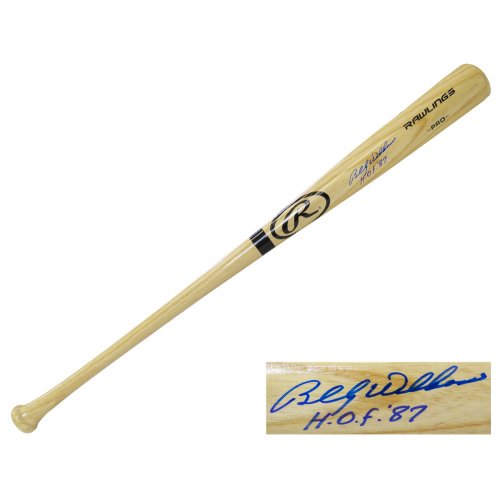 Billy Williams Signed Rawlings Pro Blonde Baseball Bat w/HOF'87 - Image 2