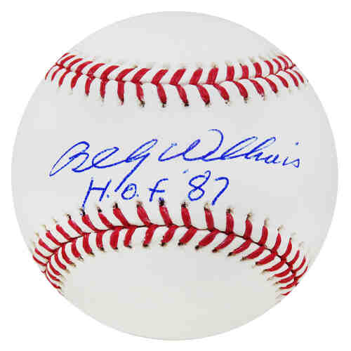 Billy Williams Signed Official MLB Baseball w/HOF'87