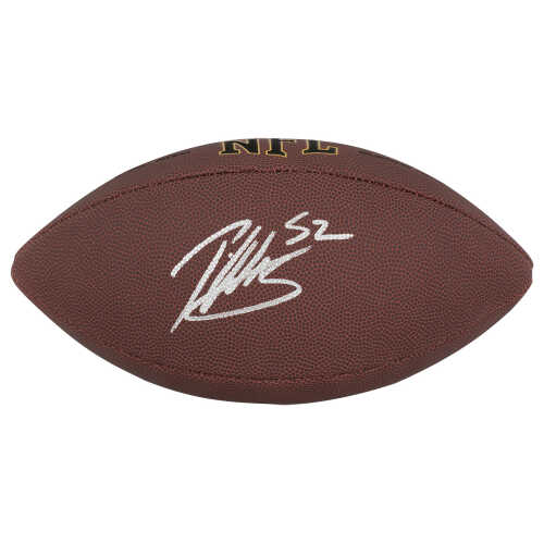 Patrick Willis Signed Wilson Super Grip Full Size NFL Football