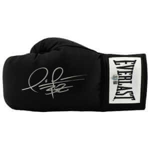 Deontay Wilder Signed Everlast Black Boxing Glove - (Beckett)