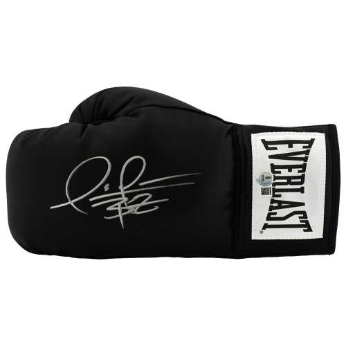 Deontay Wilder Signed Everlast Black Boxing Glove - (Beckett)