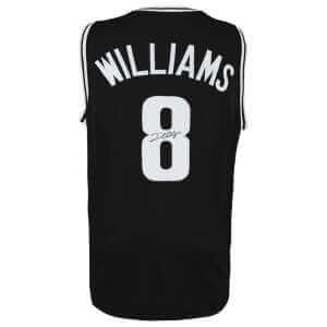 Deron Williams Signed Black Custom Basketball Jersey