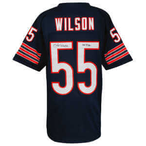 Otis Wilson Signed Navy Custom Football Jersey w/SB XX 85