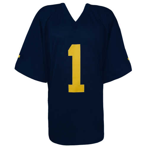 Roman Wilson Signed Navy Custom College Football Jersey (Beckett) - Image 3