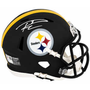 Russell Wilson Signed Pittsburgh Steelers Riddell Speed Mini Helmet - (Fanatics)