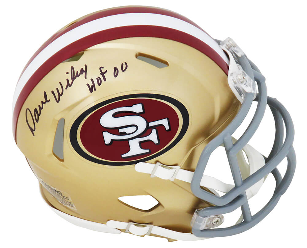 Riddell San Francisco 49ers NFL Mini Speed Football Helmet - Gold for sale  online