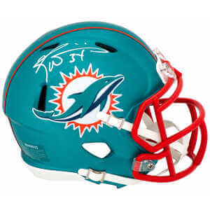 Ricky Williams Signed Miami Dolphins FLASH Riddell Speed Mini Helmet