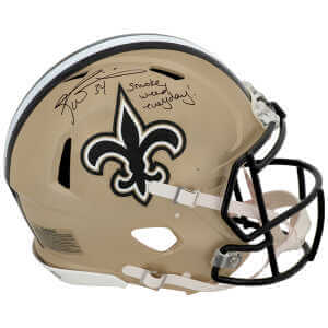 Ricky Williams Signed New Orleans Saints Riddell Full Size Speed ProLine Authentic Helmet w/Smoke Weed Everyday