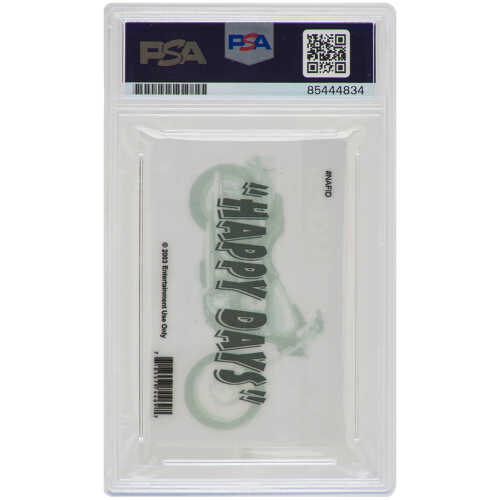 Henry Winkler Signed Happy Days Arthur 'The Fonz' Fonzarelli Wisconsin Motorcycle License - (PSA Encapsulated) - Image 2