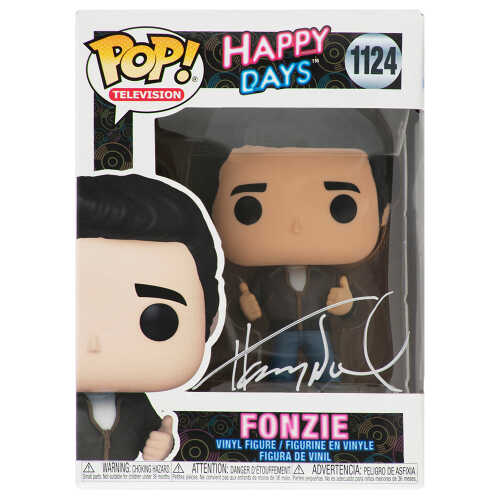 Henry Winkler Signed Happy Days Fonzie (Arthur Fonzarelli) Funko Pop Doll #1124