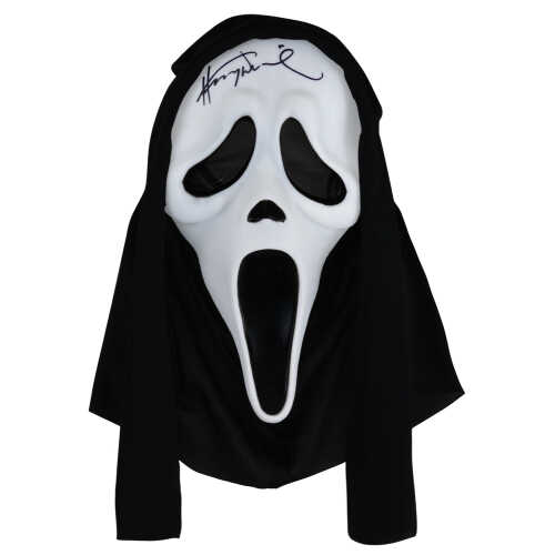 Henry Winkler Signed Ghostface Scream Movie Costume Mask