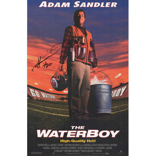 Henry Winkler Signed The Waterboy 11x17 Movie Poster w/H2O