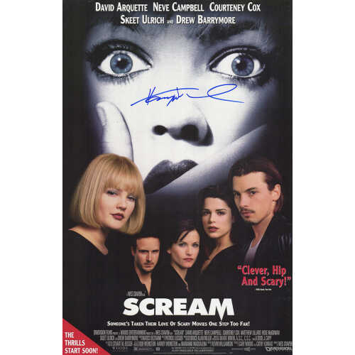 Henry Winkler Signed Scream 11x17 Movie Poster