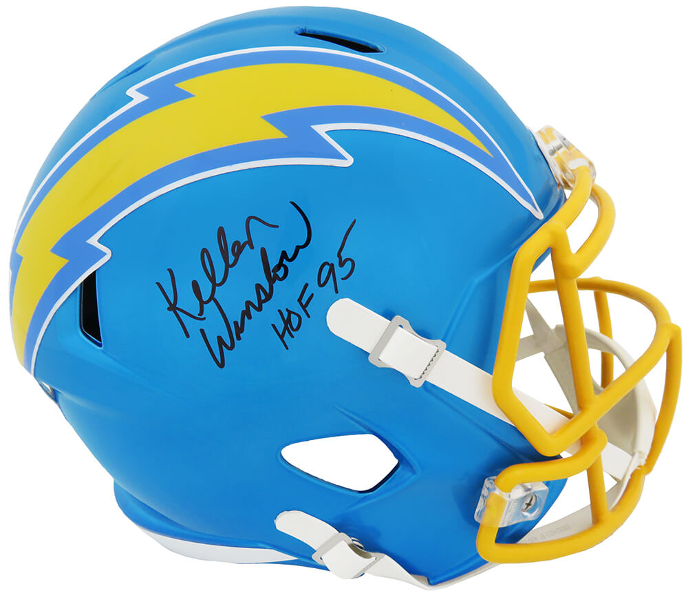 Schwartz Sports Full-Size Specialty Helmet Signed Myste