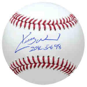 Kerry Wood Signed Rawlings Official MLB Baseball w/20K 5-6-98