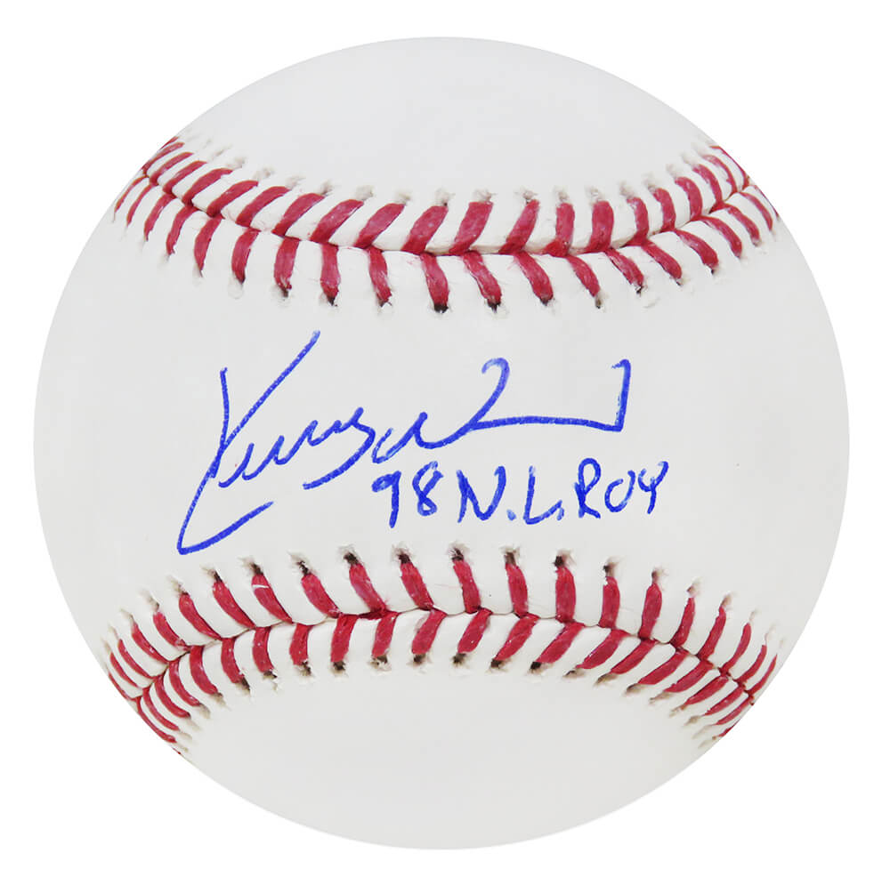 Cubs KERRY WOOD Signed Rawlings Official MLB Baseball w/98 NL ROY - SCHWARTZ