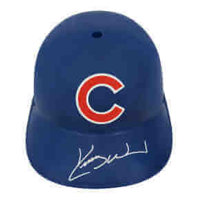 Kerry Wood Signed Chicago Cubs Souvenir Replica Batting Helmet