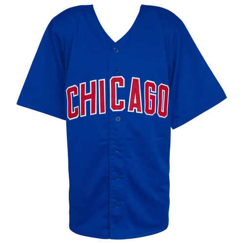 Travis Wood Signed Blue Custom Baseball Jersey w/16 WS Champs - Image 3