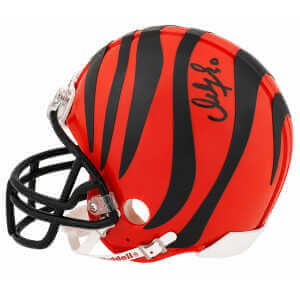 Ickey Woods Signed Cincinnati Bengals Riddell (VSR4) Mini Helmet