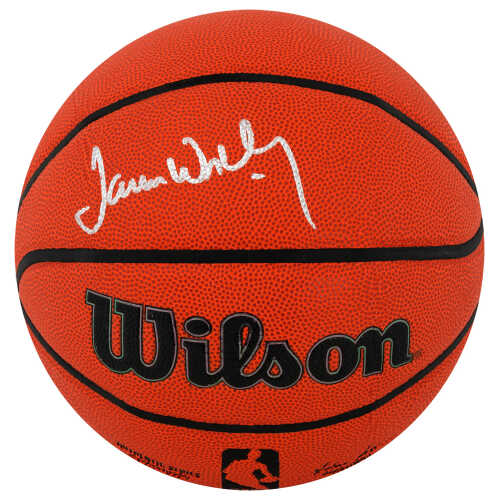 James Worthy Signed Wilson Indoor/Outdoor NBA Basketball