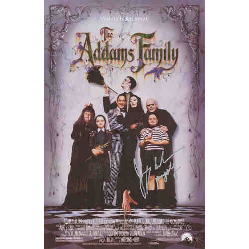 Jimmy Workman Signed The Addams Family 11x17 Movie Poster w/Pugsley
