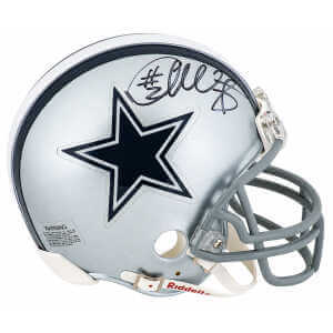 Anthony Wright Signed Dallas Cowboys Ravens Riddell (VSR4) Mini Helmet