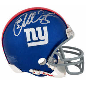 Anthony Wright Signed New York Giants Riddell (VSR4) Mini Helmet