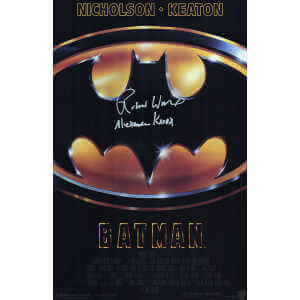 Robert Wuhl Signed Batman 11x17 Movie Poster w/Alexander Knox