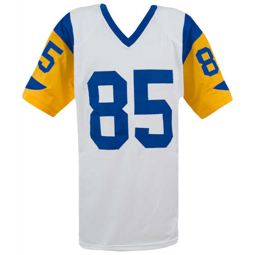 Jack Youngblood Signed White Throwback Custom Football Jersey w/HF'01 - Image 2