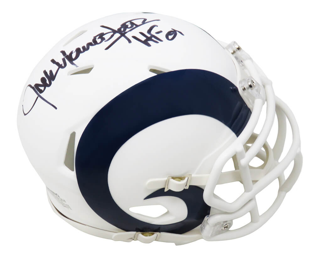 Los Angeles Rams Jack Youngblood Signed Blue & Yellow