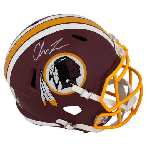 Chase Young Signed Washington Redskins Riddell Full Size Speed Replica Helmet - (Fanatics)