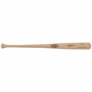 Ben Zobrist Signed Louisville Slugger Blonde Baseball Bat