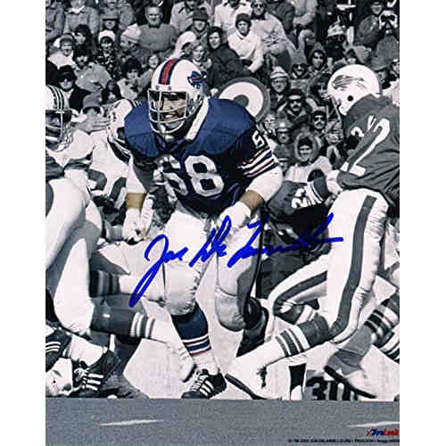 Joe Delamieulleure Signed Bills Spotlight 8x10 Photo