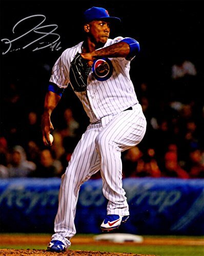 Pedro Strop Autographed Photograph - 8x10