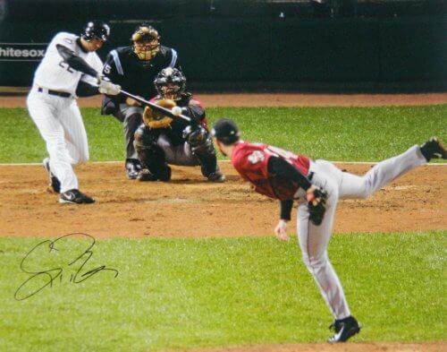 Scott Podsednik Signed Autographed White Sox 2005 World Series Game 2 Walk-Off Homerun 16x20 Photo